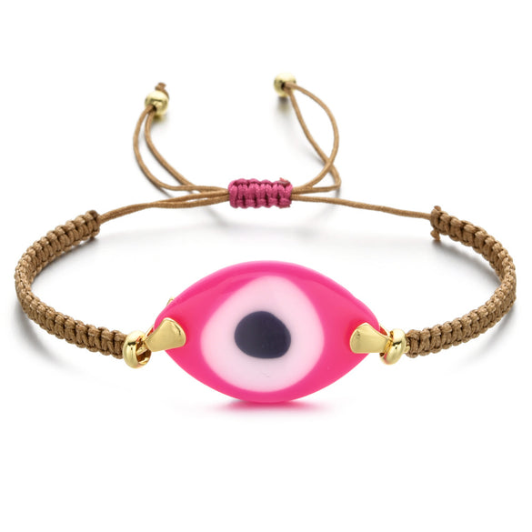 Retro Streetwear Eye Rope Unisex Bracelets