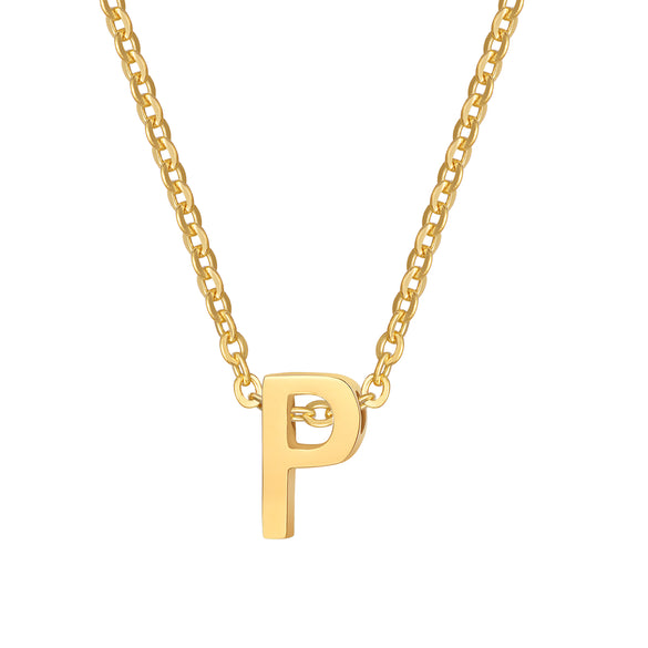 Wholesale Jewelry Simple Style Letter Stainless Steel Gold Plated Plating
