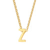 Wholesale Jewelry Simple Style Letter Stainless Steel Gold Plated Plating