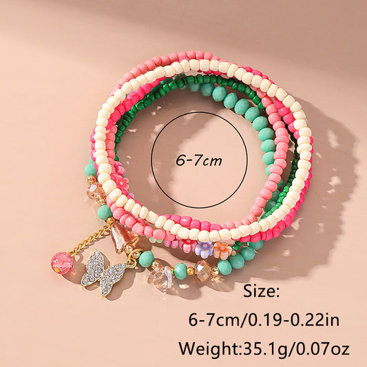 Beach Butterfly Alloy Wholesale Anklet