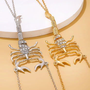 Sexy Punk Scorpion Alloy Plating 14k Gold Plated Silver Plated Women's Body Chain