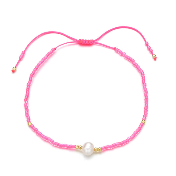 Bohemian Colorful Freshwater Pearl Seed Bead Wholesale Bracelets