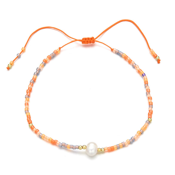 Bohemian Colorful Freshwater Pearl Seed Bead Wholesale Bracelets
