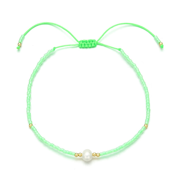 Bohemian Colorful Freshwater Pearl Seed Bead Wholesale Bracelets