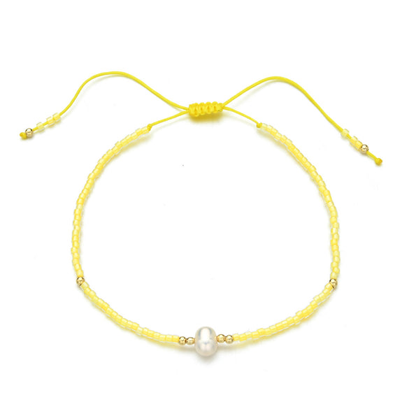 Bohemian Colorful Freshwater Pearl Seed Bead Wholesale Bracelets