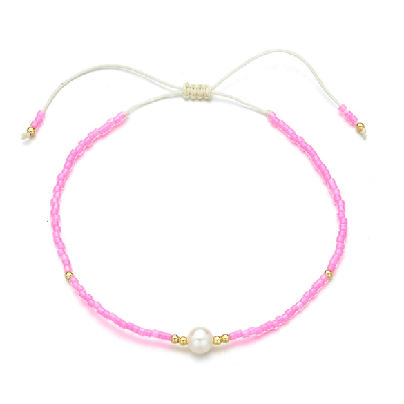 Bohemian Colorful Freshwater Pearl Seed Bead Wholesale Bracelets