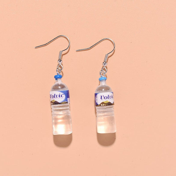 1 Pair Sweet Animal Star Moon Handmade Resin Drop Earrings