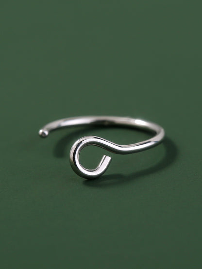 Hip-hop Solid Color Stainless Steel Nose Ring