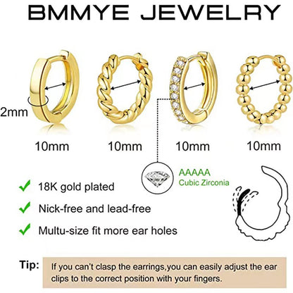 1 Pair Luxurious Solid Color Plating Inlay Copper Rhinestones 18k Gold Plated Earrings