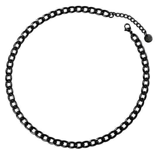 Hip-hop Exaggerated Cool Style Round Stainless Steel Plating Chain 18k Gold Plated Necklace
