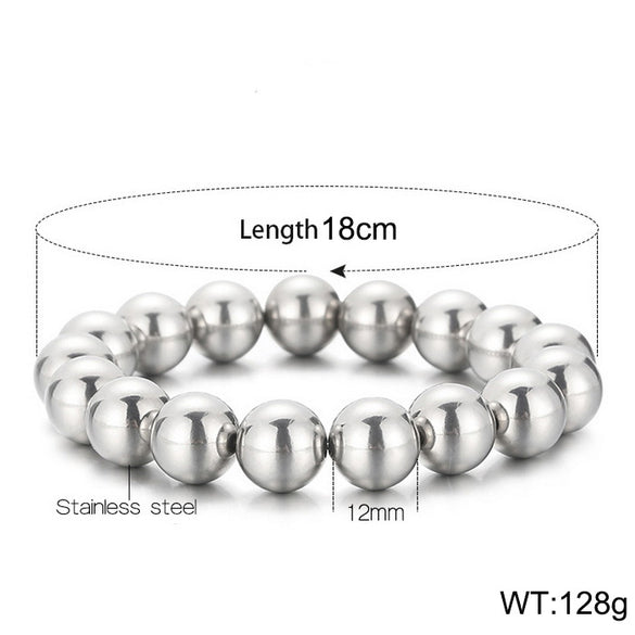 Simple Style Geometric Titanium Steel Bracelets Plating Stainless Steel Bracelets