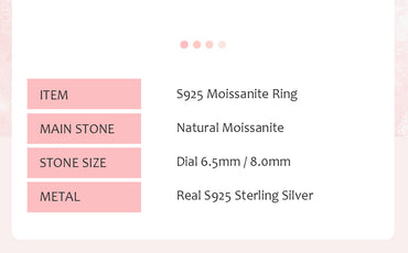 Simple Style Streetwear Geometric Sterling Silver Gra Plating Inlay Moissanite Rings