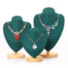Nordic Style Solid Color Solid Wood Cloth Jewelry Rack