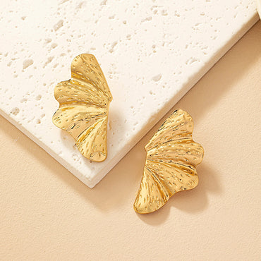 1 Pair Ig Style Simple Style Wings Butterfly Plating Alloy Ear Studs