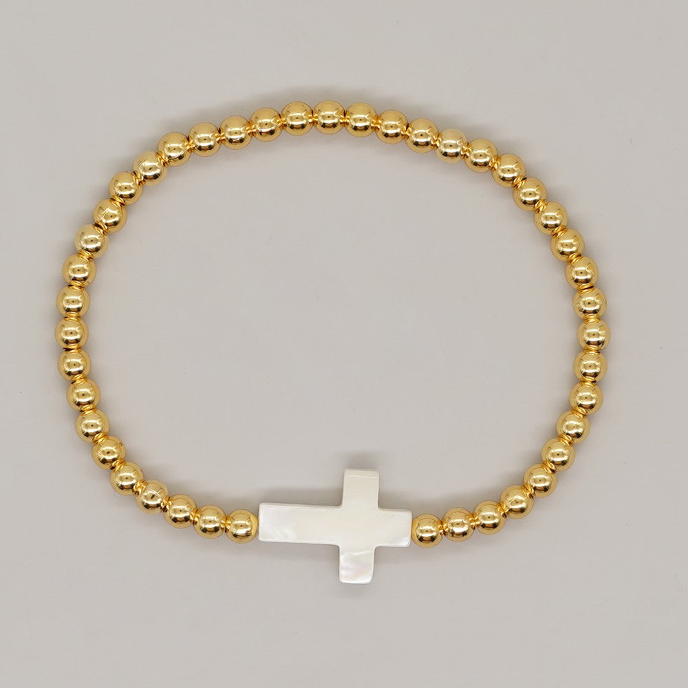 Elegant Luxurious Pentagram Cross Flower Glass Wholesale Bracelets