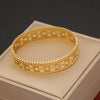 Vintage Style Luxurious Devil's Eye Stainless Steel Enamel Bangle