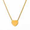 Casual Vacation Simple Style Number Titanium Steel Plating 18k Gold Plated Pendant Necklace