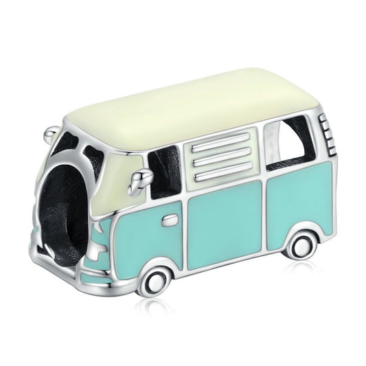 Casual Cute Bus Sterling Silver Jewelry Accessories