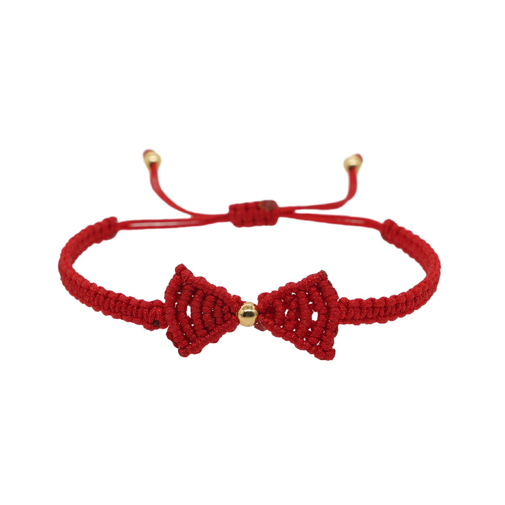 Bohemian Bow Knot Rope Knitting Women's Bracelets