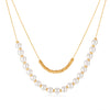 French Style Geometric Stainless Steel Layered Necklaces