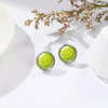 Wholesale Jewelry Sports Korean Style Billiards Basketball Football Alloy Ear Studs