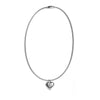 Modern Style Simple Style Heart Shape Stainless Steel Choker