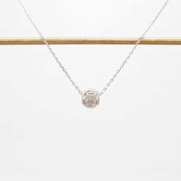 Simple Style Round Sterling Silver Plating Rose Gold Plated White Gold Plated Gold Plated Pendant Necklace