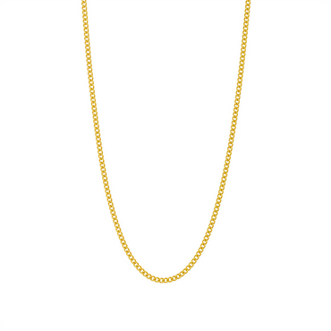 Wholesale Elegant Lady Solid Color Titanium Steel Plating 18k Gold Plated Necklace