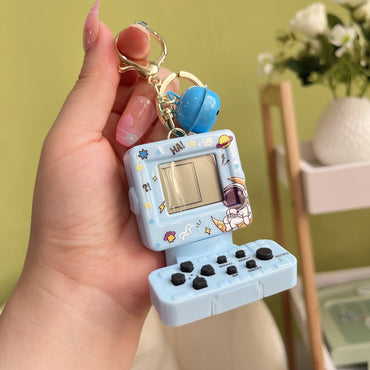 Cute Game Console Plastic Unisex Bag Pendant Keychain