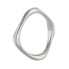Simple Style Solid Color Stainless Steel Plating Rings