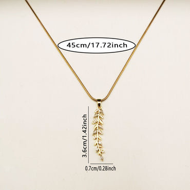 Simple Style Grain Stainless Steel Plating Inlay Rhinestones Pendant Necklace