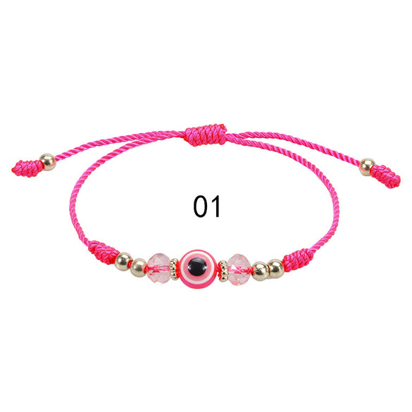 Simple Style Eye Resin Knitting Unisex Bracelets 1 Piece