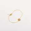 Simple Style Classic Style Constellation Stainless Steel Plating Inlay Zircon 18k Gold Plated Bracelets
