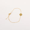 Simple Style Classic Style Constellation Stainless Steel Plating Inlay Zircon 18k Gold Plated Bracelets