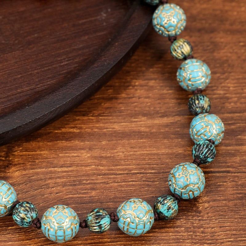 Ethnic Style Geometric Arylic Rope Handmade Women's Bracelets Necklace
