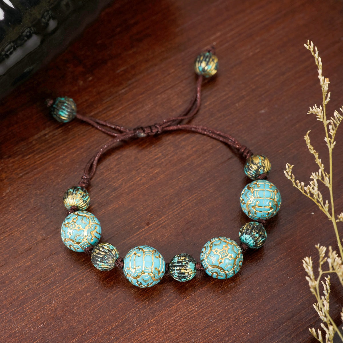 Ethnic Style Geometric Arylic Rope Handmade Women's Bracelets Necklace