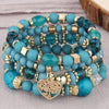 Casual Ethnic Style Geometric Ccb Beaded Women's Bracelets