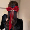Women'S Sweet Bow Knot Cloth Hair Clip