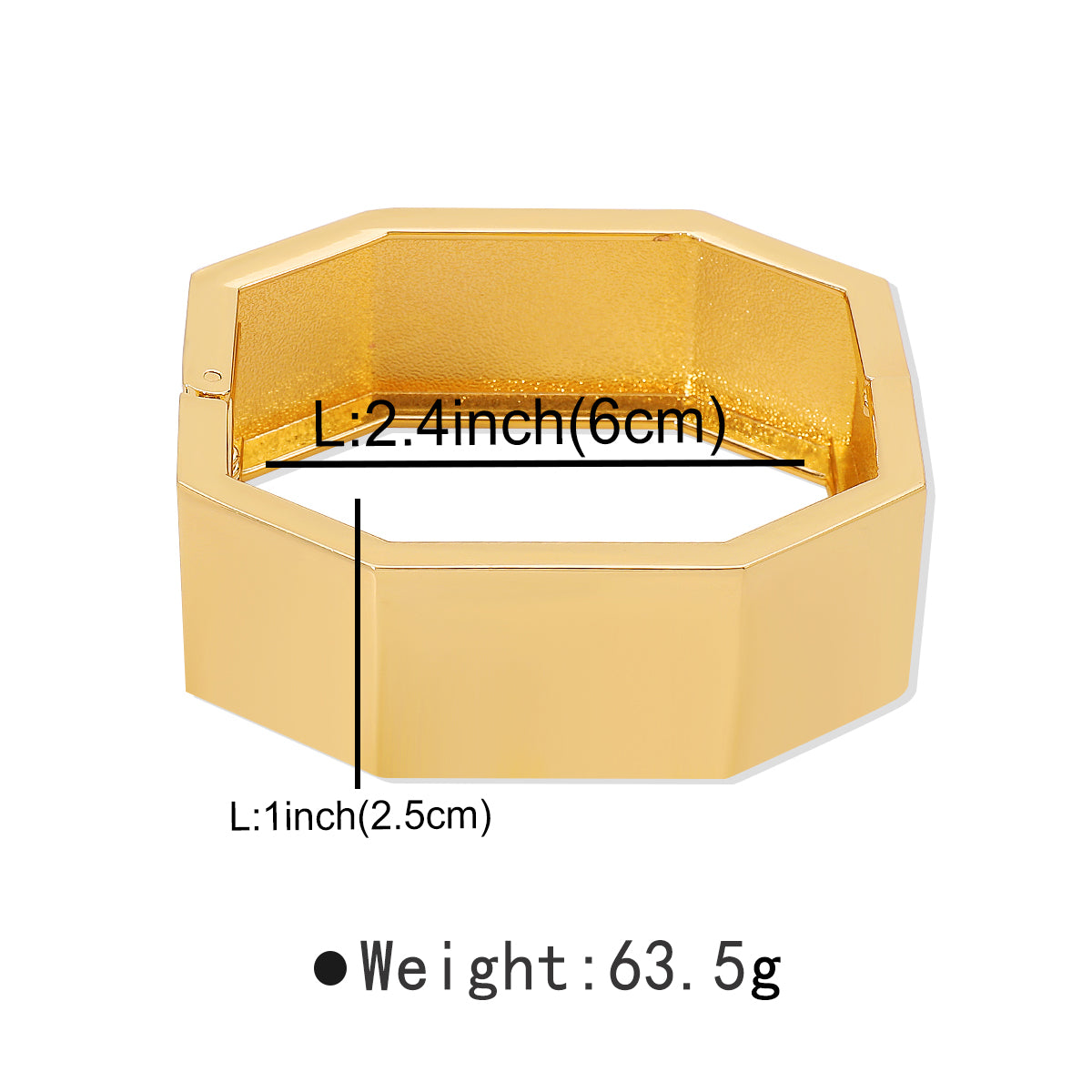 Modern Style Simple Style Solid Color Alloy Women's Bangle
