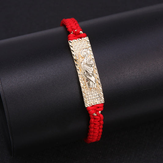 Simple Style Streetwear Human Rope Copper Enamel Plating Braid 18k Gold Plated Unisex Bracelets