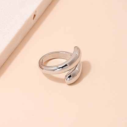 Casual Simple Style Geometric Alloy Women's Rings