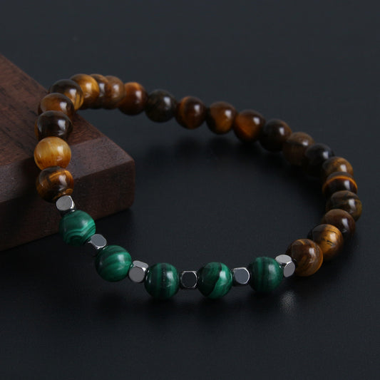 Classic Style Round Natural Stone Bracelets