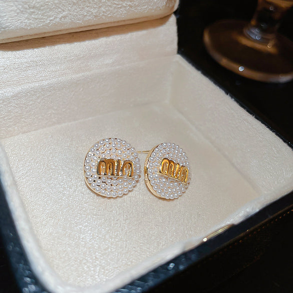 1 Pair Baroque Style Heart Shape Flower Tassel Inlay Alloy Artificial Pearls Rhinestones Drop Earrings