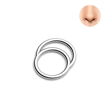 Basic Solid Color Stainless Steel Nose Ring In Bulk