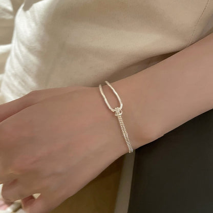 Simple Style Commute Heart Shape Imitation Pearl Beaded Women's Bracelets