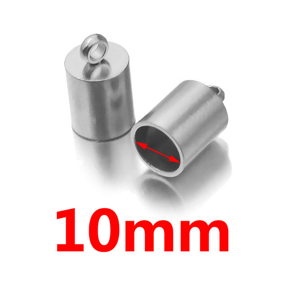 1 Piece Stainless Steel Solid Color Connection Buckle Simple Style