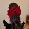 Women'S Sweet Bow Knot Cloth Hair Clip