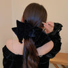 Women'S Sweet Bow Knot Cloth Hair Clip