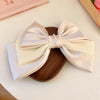 Women'S Sweet Bow Knot Cloth Hair Clip