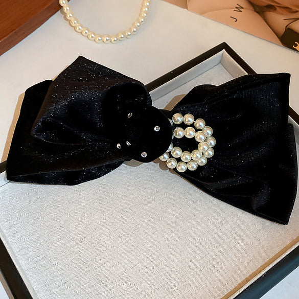 Women'S Sweet Bow Knot Cloth Hair Clip